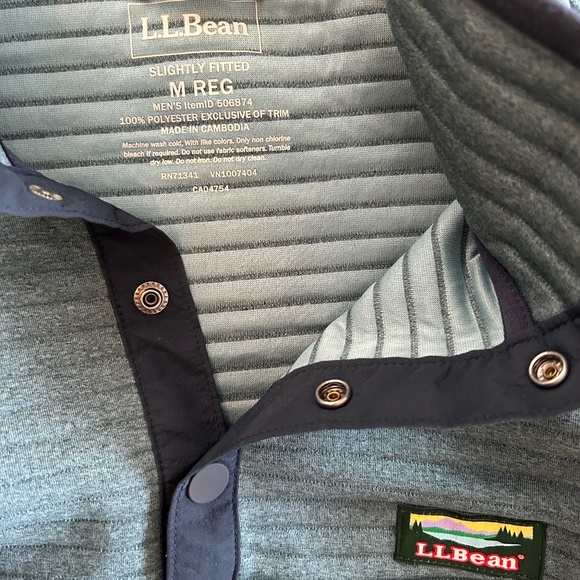 L.L. Bean Ribbed Pullover Sweater - Picture 3 of 4